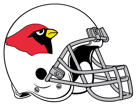 Ball State Cardinals 1971-1984 Helmet Logo iron on transfers for T-shirts